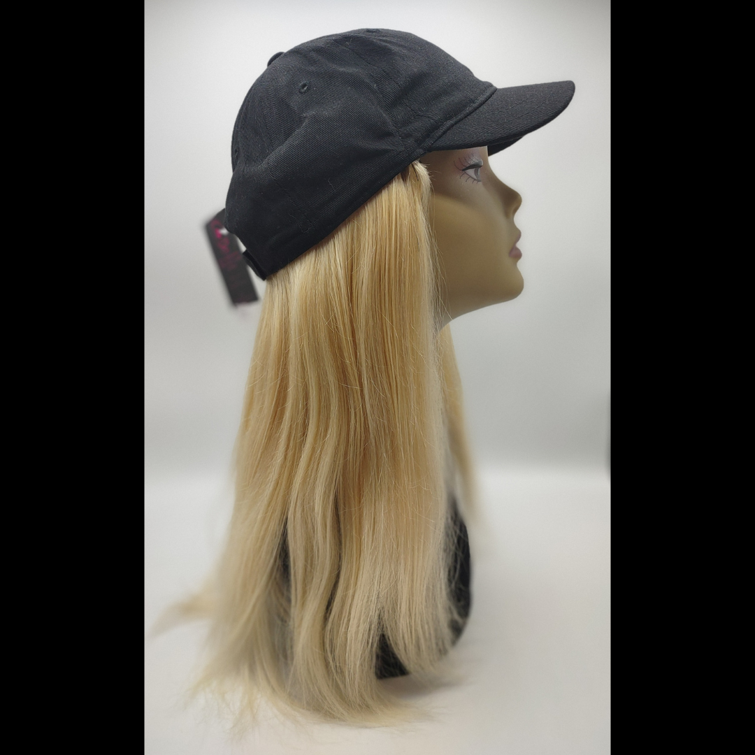 Human hair outlet hat